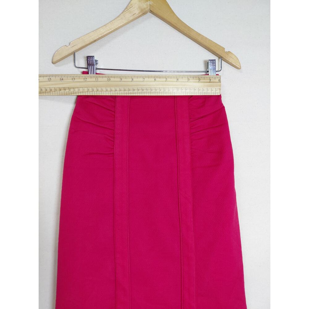 Nanette Lepore 19-3820 Made in USA Hot Stretch Pencil Skirt Women Size 0 - Picture 7 of 11